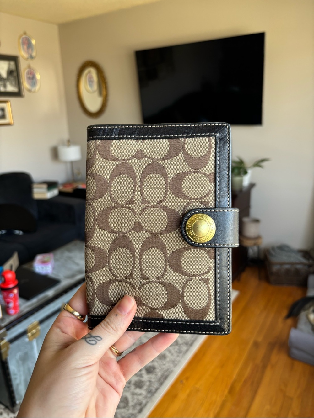 Coach agenda cover